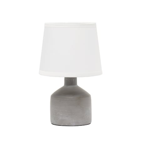 Mini Bocksbeutal Ceramic Table Lamp, Gray
